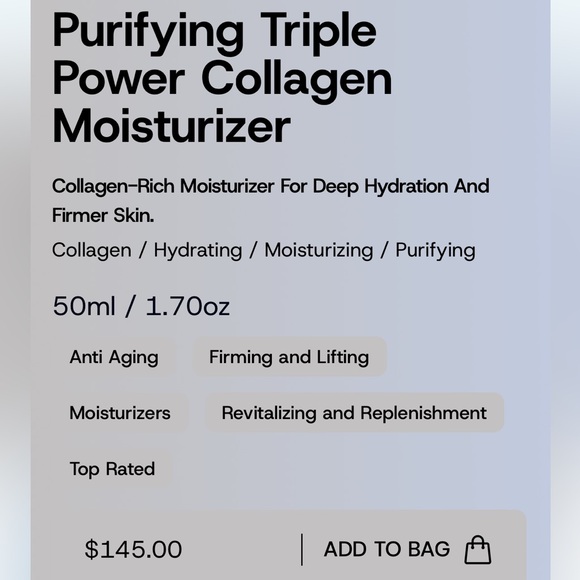 Dermalactives Blue Collagen Moisturizer